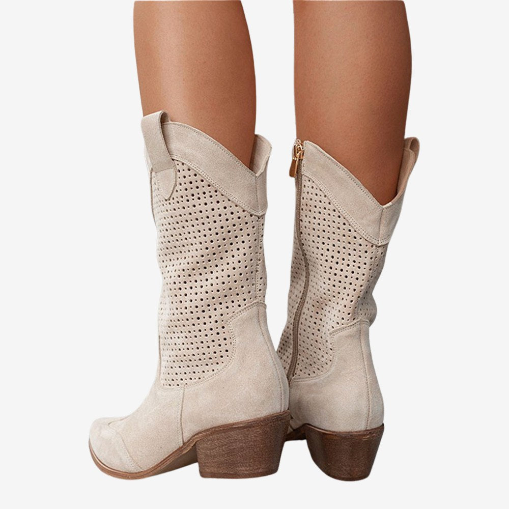 Natalie | Women's Cowboy Style Orthopedic Boots - image 8