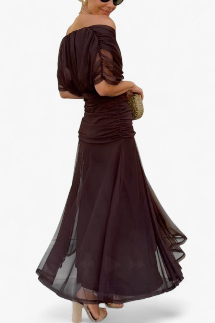 Natalie | Women's Floral V-Neck Midi Dress - image 8