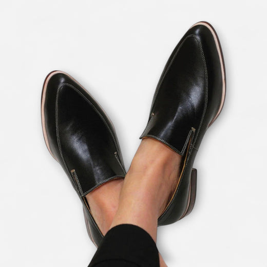 Natalie | Women's Orthopedic Loafers - Black