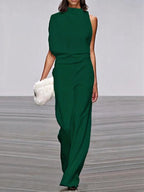 Natalie | Women's Wide-Leg Modern Jumpsuit - image 11