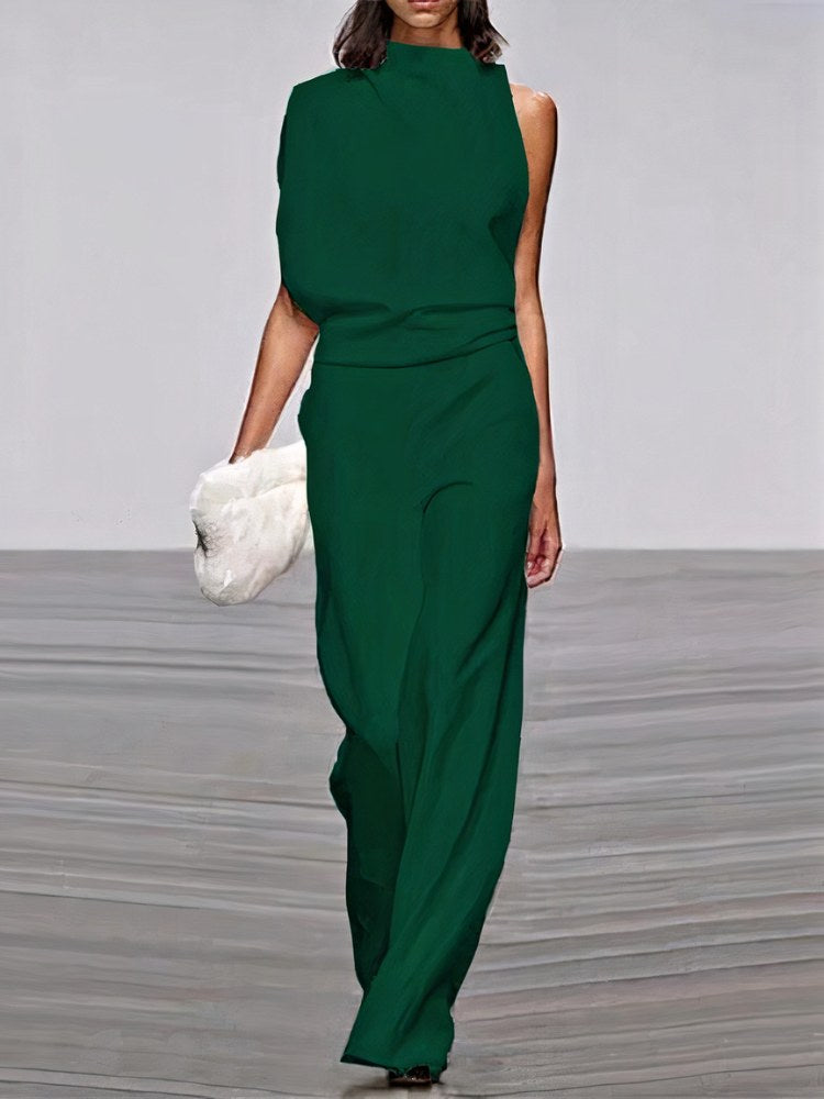 Natalie | Women's Wide-Leg Modern Jumpsuit - image 11