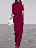 Natalie | Women's Wide-Leg Modern Jumpsuit - image 13