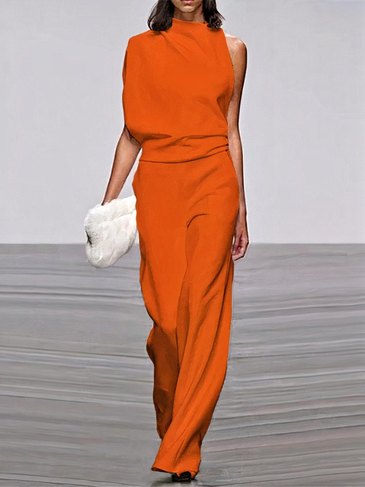 Natalie | Women's Wide-Leg Modern Jumpsuit - image 5