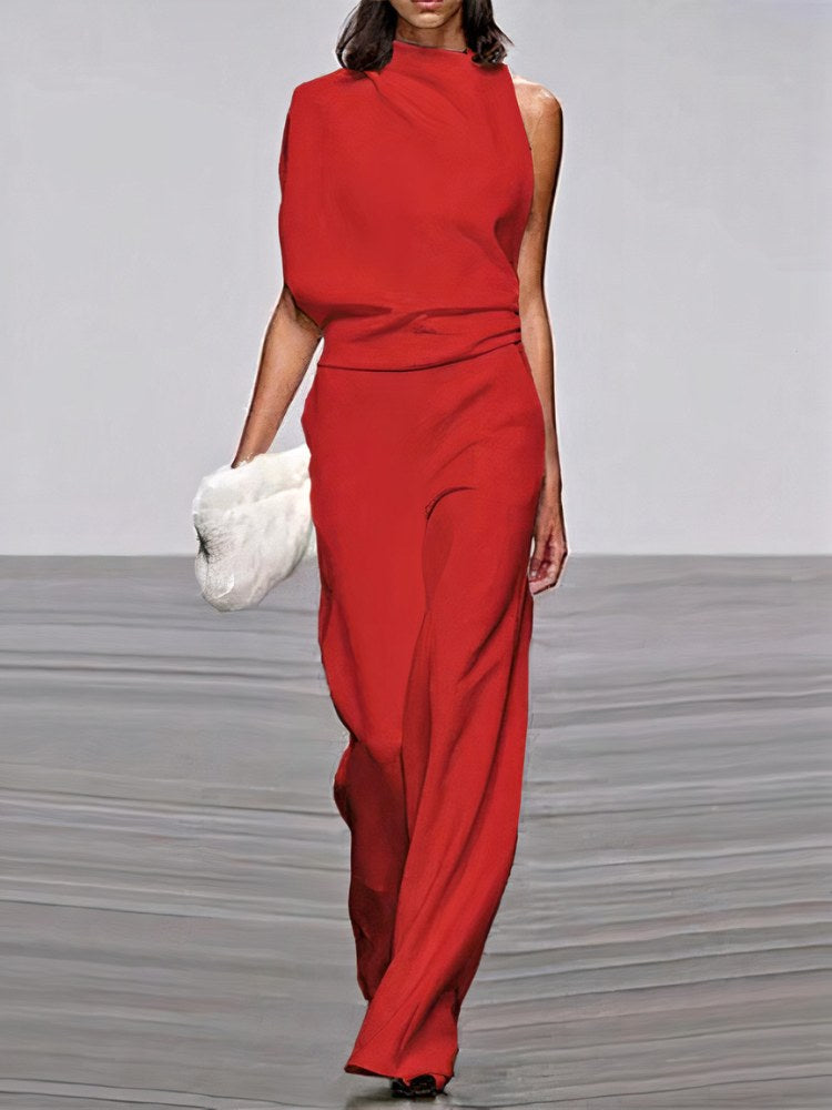 Natalie | Women's Wide-Leg Modern Jumpsuit - image 6