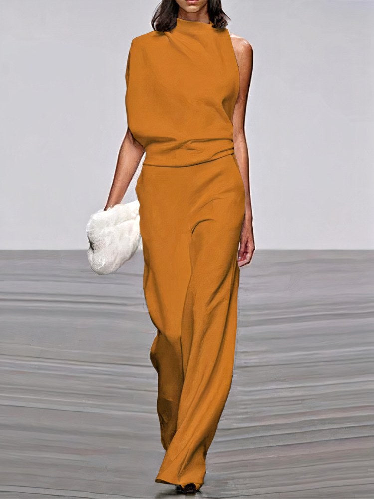 Natalie | Women's Wide-Leg Modern Jumpsuit - image 8