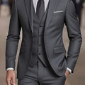 Douglas | Men's Fitted Three-Piece Suit, Tailored Blazer Suit | The Dress Cellar