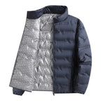 Noah | Men's Insulated Quilted Jacket, High-Collar Down Jacket | The Dress Cellar