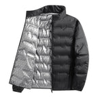 Noah | Men's Insulated Quilted Jacket, High-Collar Down Jacket | The Dress Cellar