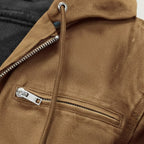 Nolan | Men's Fleece-Lined Hooded Jacket, Retro Autumn Jacket | The Dress Cellar