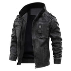Kyle | Men's Leather Jacket, Classic Leather Outerwear | The Dress Cellar
