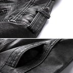 Kyle | Men's Leather Jacket, Classic Leather Outerwear | The Dress Cellar