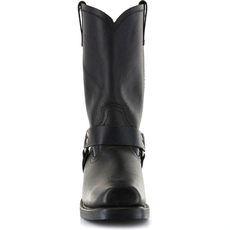 Oswin | Men's Mid-Calf Cowboy Boots, Harness Style Western Boots | The Dress Cellar