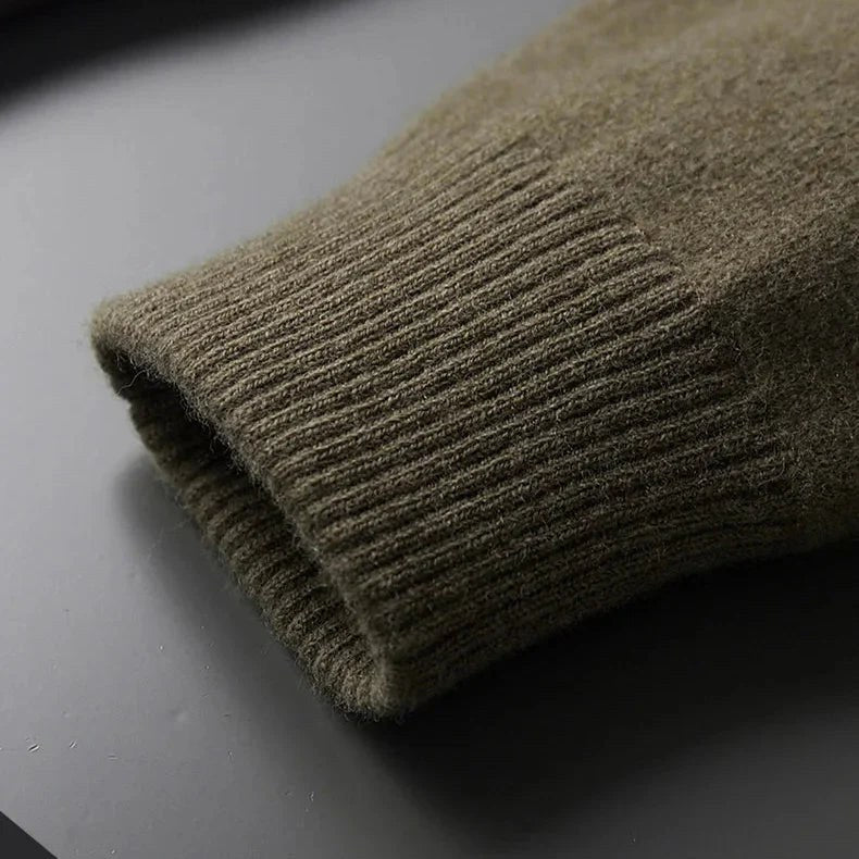 Owen | Men's Knit Cardigan, Finely Textured Layer Cardigan | The Dress Cellar
