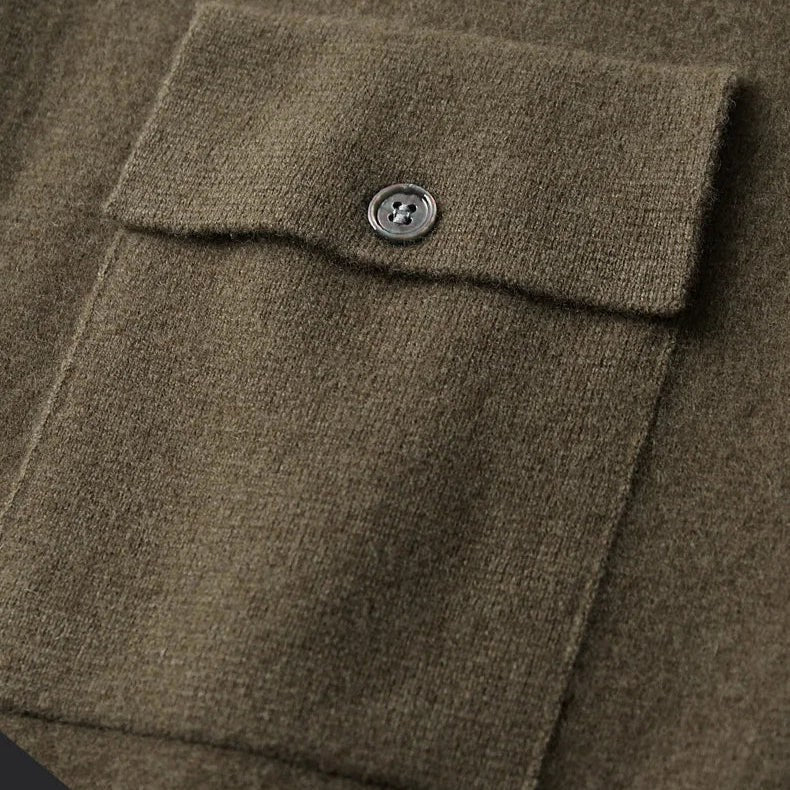 Owen | Men's Knit Cardigan, Finely Textured Layer Cardigan | The Dress Cellar