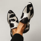 Paige | Women's Black Modern Loafers - image 1