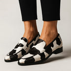 Paige | Women's Black Modern Loafers - image 2