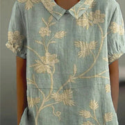 Paige | Women's Floral Print Short Sleeve Shirt