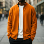 Parker | Men's Full-Zip Knit Cardigan, Comfortable Everyday Cardigan | The Dress Cellar