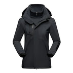 Patricia | Women's Waterproof Softshell Jacket, Wind-Resistant Performance Coat | The Dress Cellar | Pink