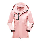 Patricia | Women's Waterproof Softshell Jacket, Wind-Resistant Performance Coat | The Dress Cellar | White