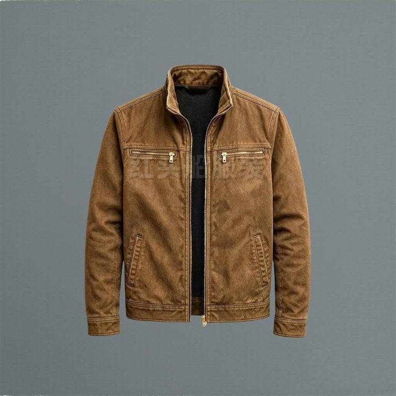 Paul | Men's Classic Cotton Jacket, Structured Casual Jacket | The Dress Cellar