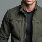 Paul | Men's Classic Cotton Jacket, Structured Casual Jacket | The Dress Cellar