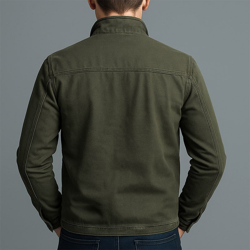 Paul | Men's Classic Cotton Jacket, Structured Casual Jacket | The Dress Cellar