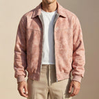 Peter | Men's Lambskin Leather Jacket, Tailored Smart Jacket | The Dress Cellar