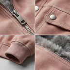 Peter | Men's Lambskin Leather Jacket, Tailored Smart Jacket | The Dress Cellar