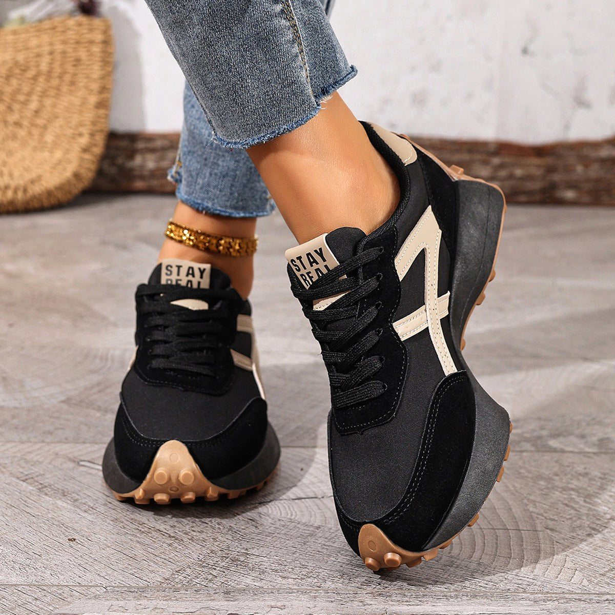 Paige | Women's Orthopedic Trainers with Shock Absorption, Lightweight Walking Shoes | The Dress Cellar
