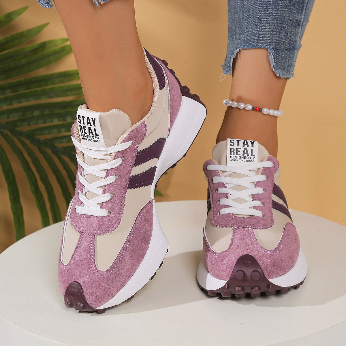 Paige | Women's Orthopedic Trainers with Shock Absorption, Lightweight Walking Shoes | The Dress Cellar