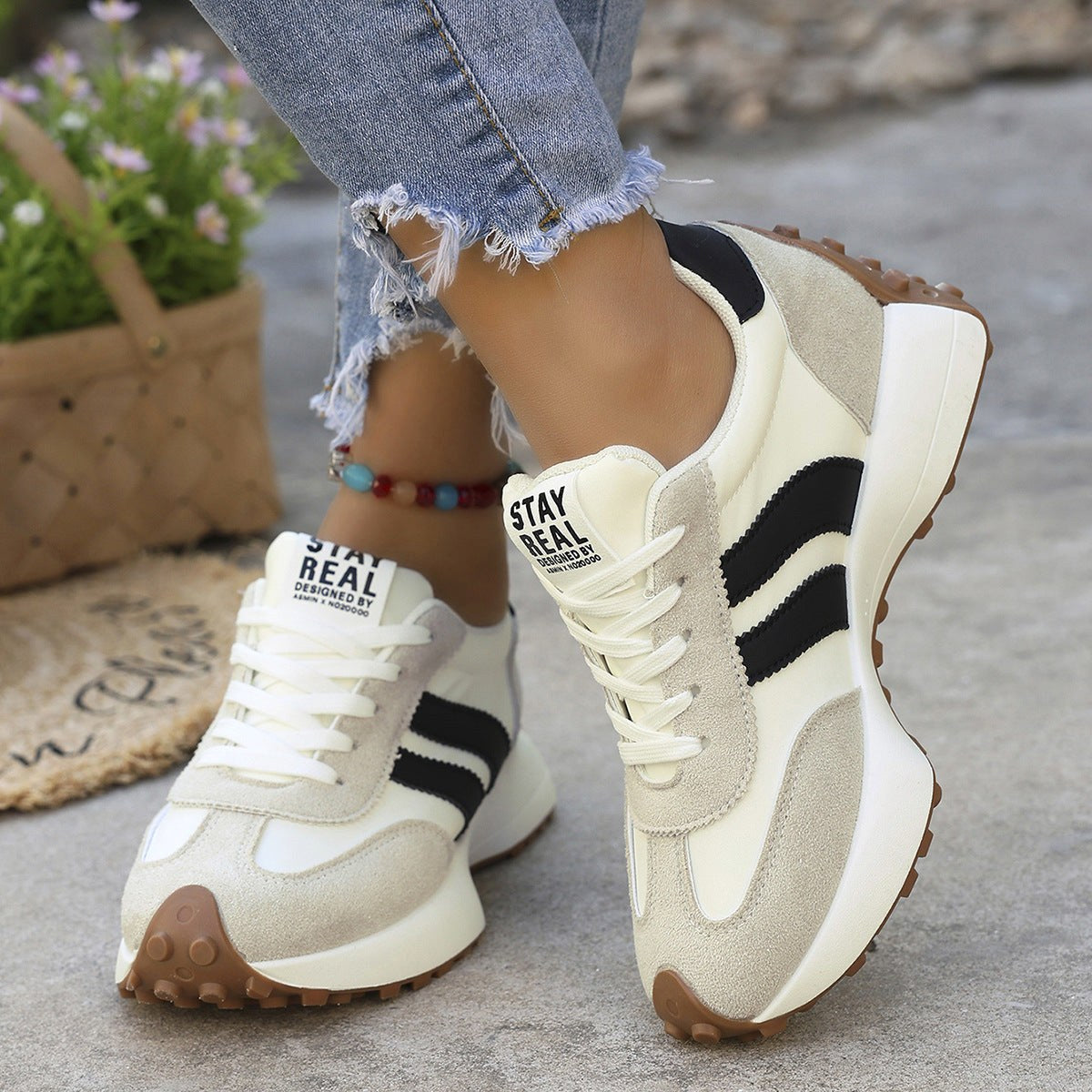 Paige | Women's Orthopedic Trainers with Shock Absorption, Lightweight Walking Shoes | The Dress Cellar