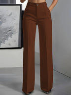 Peyton | Women's High-Waist Elastic Waistband Trousers - image 6