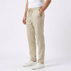 Peter | Men's Linen Trousers, Loose-Fit Summer Trousers | The Dress Cellar
