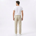 Peter | Men's Linen Trousers, Loose-Fit Summer Trousers | The Dress Cellar