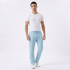 Peter | Men's Linen Trousers, Loose-Fit Summer Trousers | The Dress Cellar