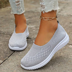 Piper | Women's Orthopedic Slip-On Sneakers - Gray