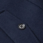 Preston | Men's Double Collar Wool Trench Coat, Tailored Business Coat | The Dress Cellar