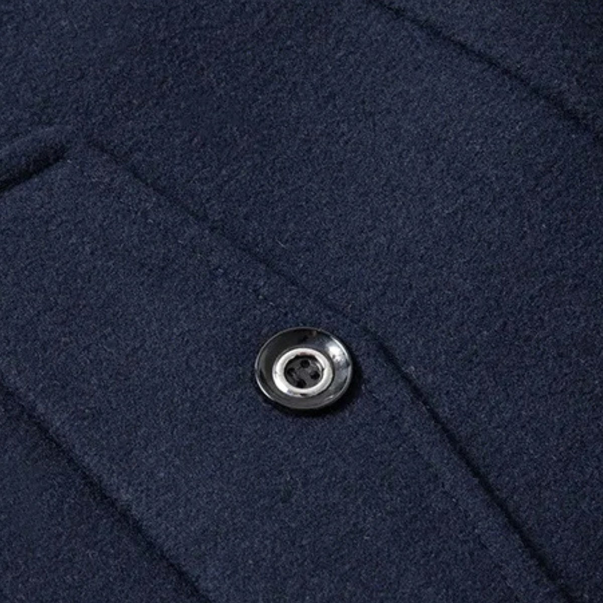 Preston | Men's Double Collar Wool Trench Coat, Tailored Business Coat | The Dress Cellar
