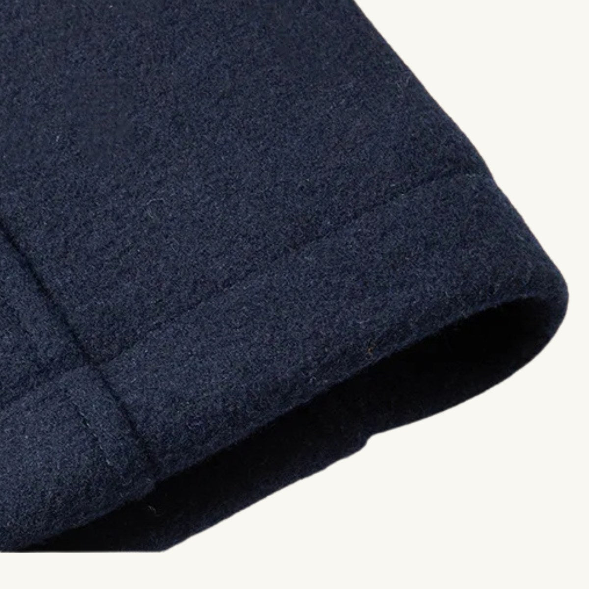 Preston | Men's Double Collar Wool Trench Coat, Tailored Business Coat | The Dress Cellar