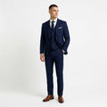 Preston | Elegant Three-Piece Men's Suit with Vest, Slim-Fit Suit | The Dress Cellar
