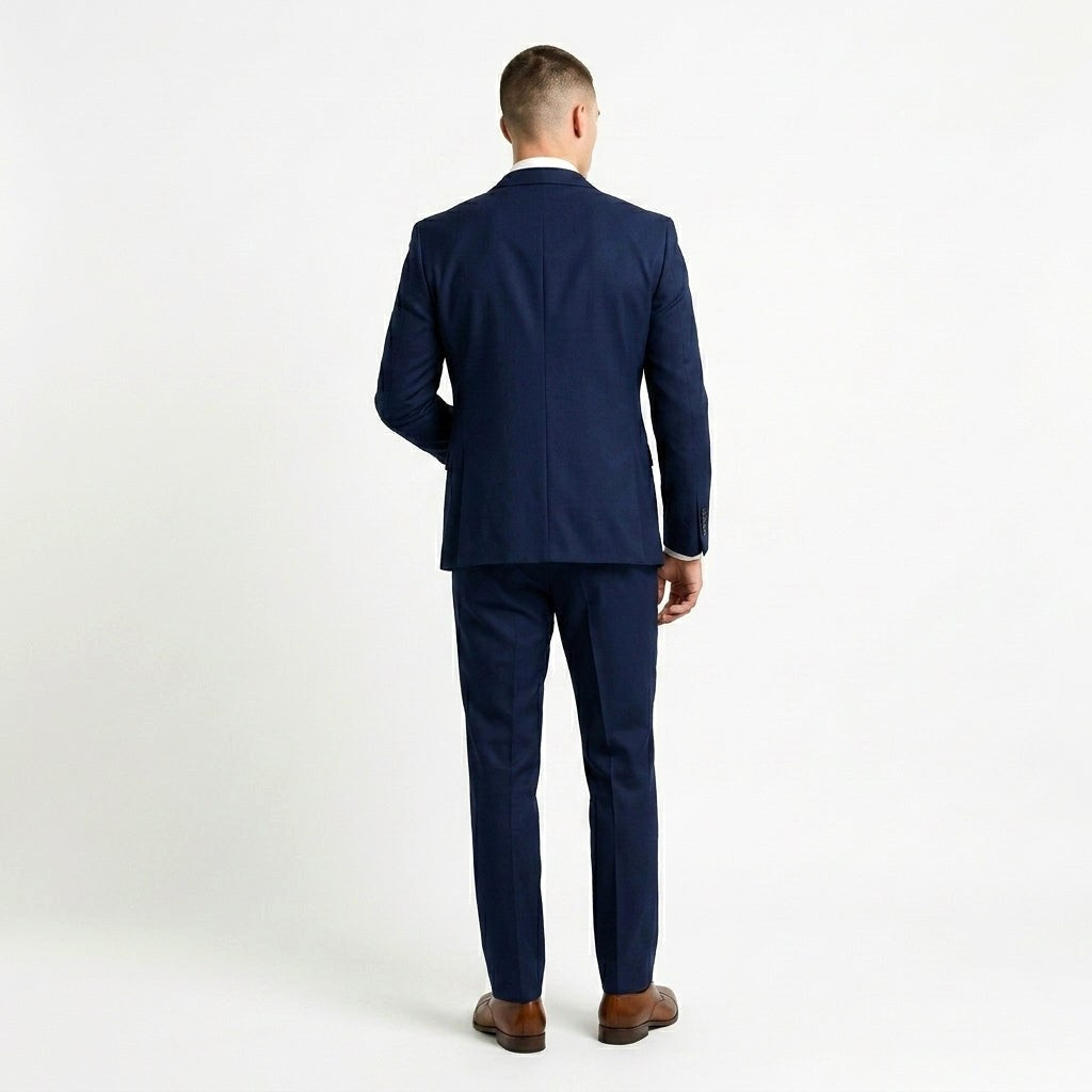 Preston | Elegant Three-Piece Men's Suit with Vest, Slim-Fit Suit | The Dress Cellar