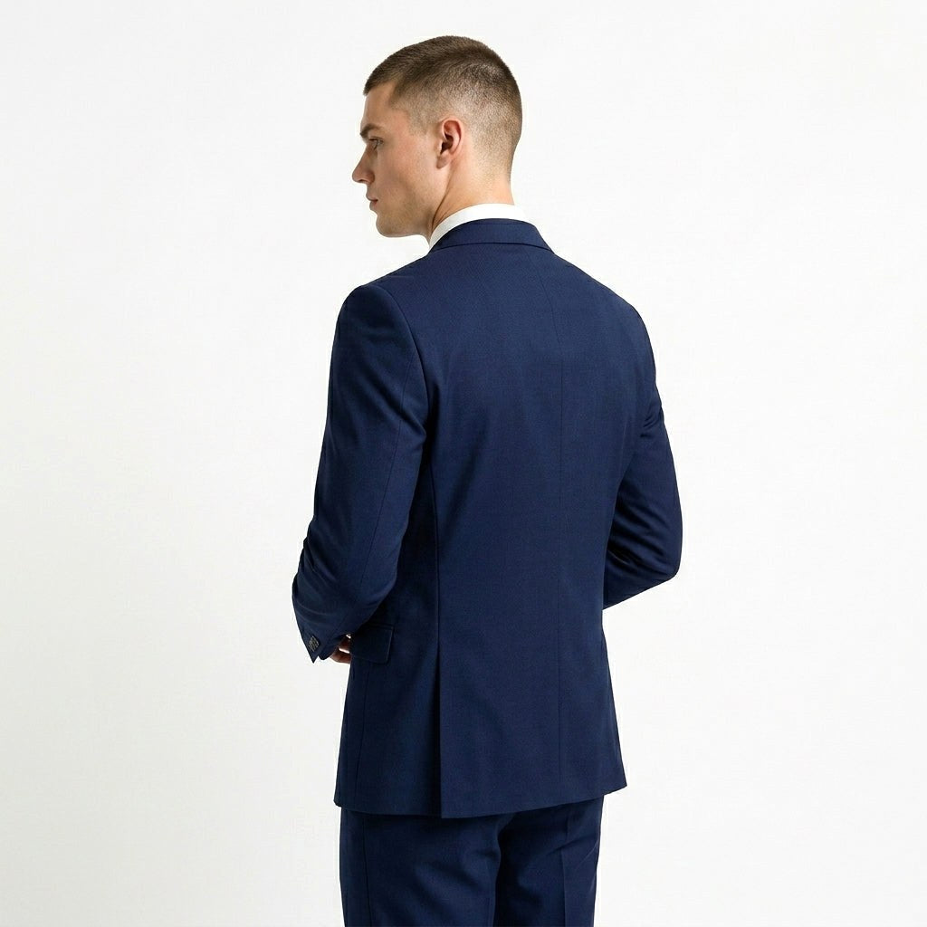Preston | Elegant Three-Piece Men's Suit with Vest, Slim-Fit Suit | The Dress Cellar