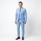 Preston | Elegant Three-Piece Men's Suit with Vest, Slim-Fit Suit | The Dress Cellar