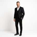 Preston | Elegant Three-Piece Men's Suit with Vest, Slim-Fit Suit | The Dress Cellar