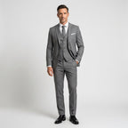 Preston | Elegant Three-Piece Men's Suit with Vest, Slim-Fit Suit | The Dress Cellar