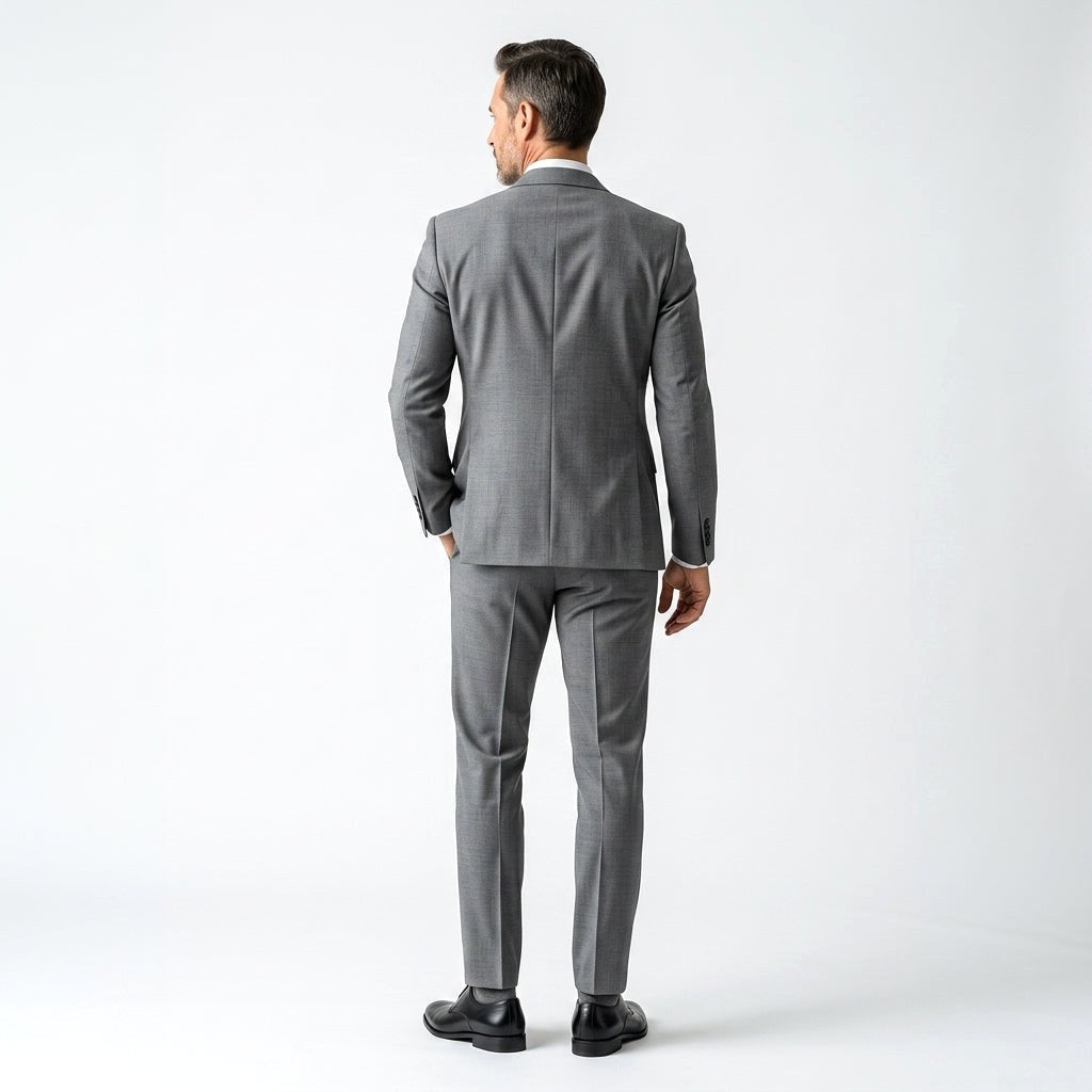 Preston | Elegant Three-Piece Men's Suit with Vest, Slim-Fit Suit | The Dress Cellar
