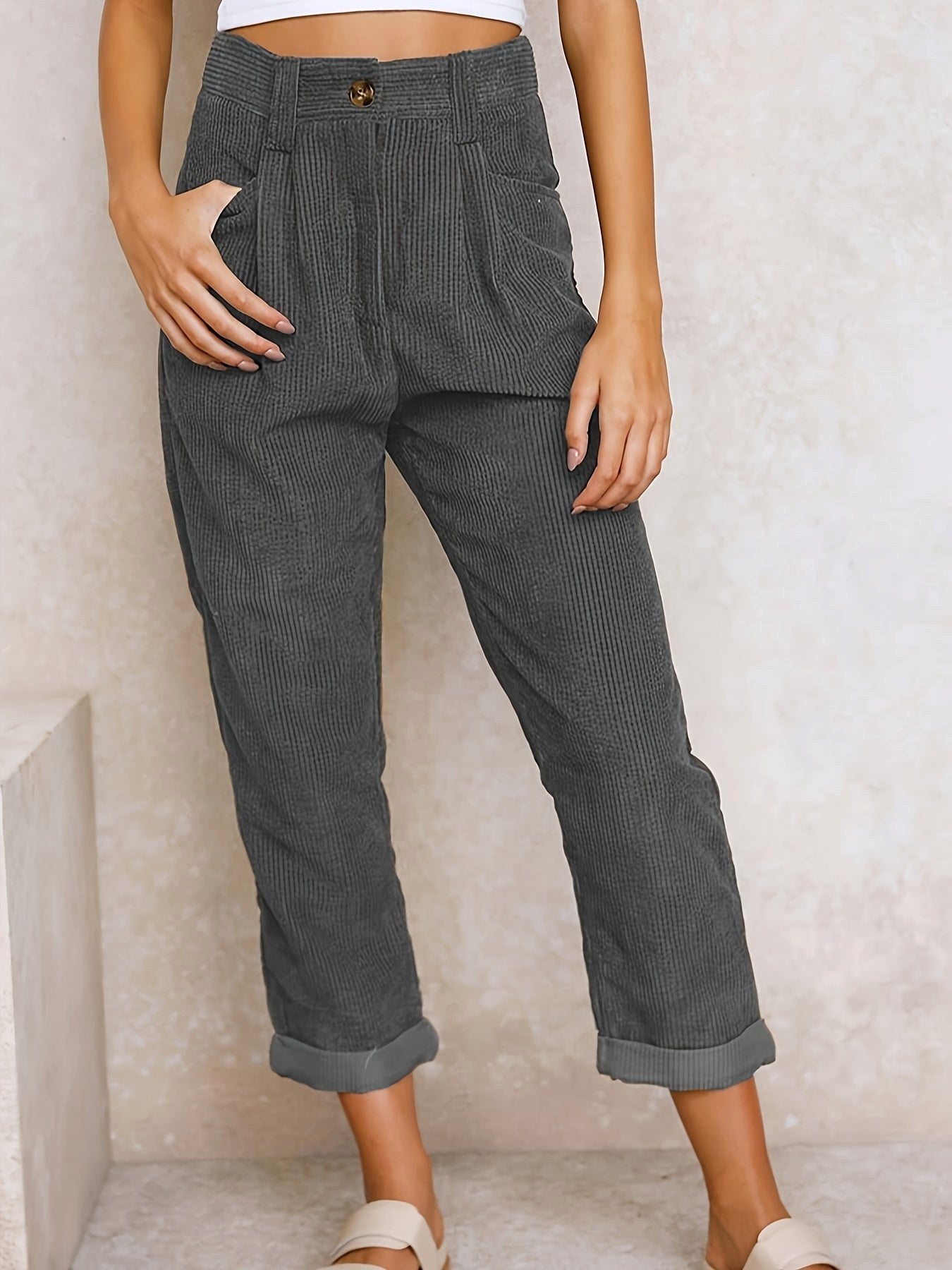 Quinn | Women's Corduroy Pants for Everyday Comfort - image 10