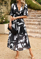 Rachel | Women's Elegant Floral Midi Dress - image 12
