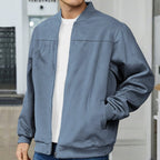 Ralph | Men's Suede Bomber Jacket – an Elegant Autumn Jacket | The Dress Cellar